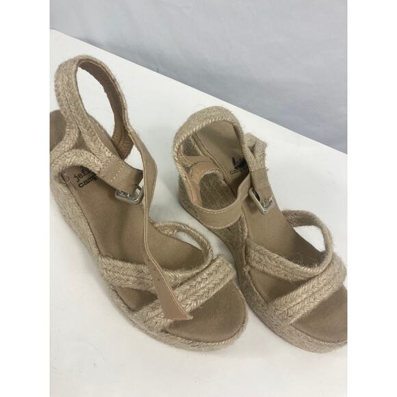 Jeffrey Campbell Sofia Woven Platform Wedge Sandals 41 / 10 - Picture 3 of 6